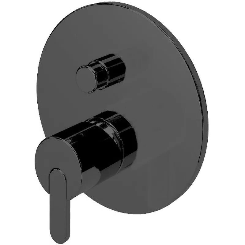 Изображение товара Смеситель для душа Cezares LEAF-VDIM-NOP черный матовый, скрытая установка