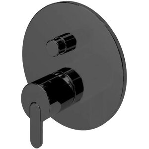 Изображение товара Смеситель для душа Cezares LEAF-VDIM-NOP черный матовый, скрытая установка