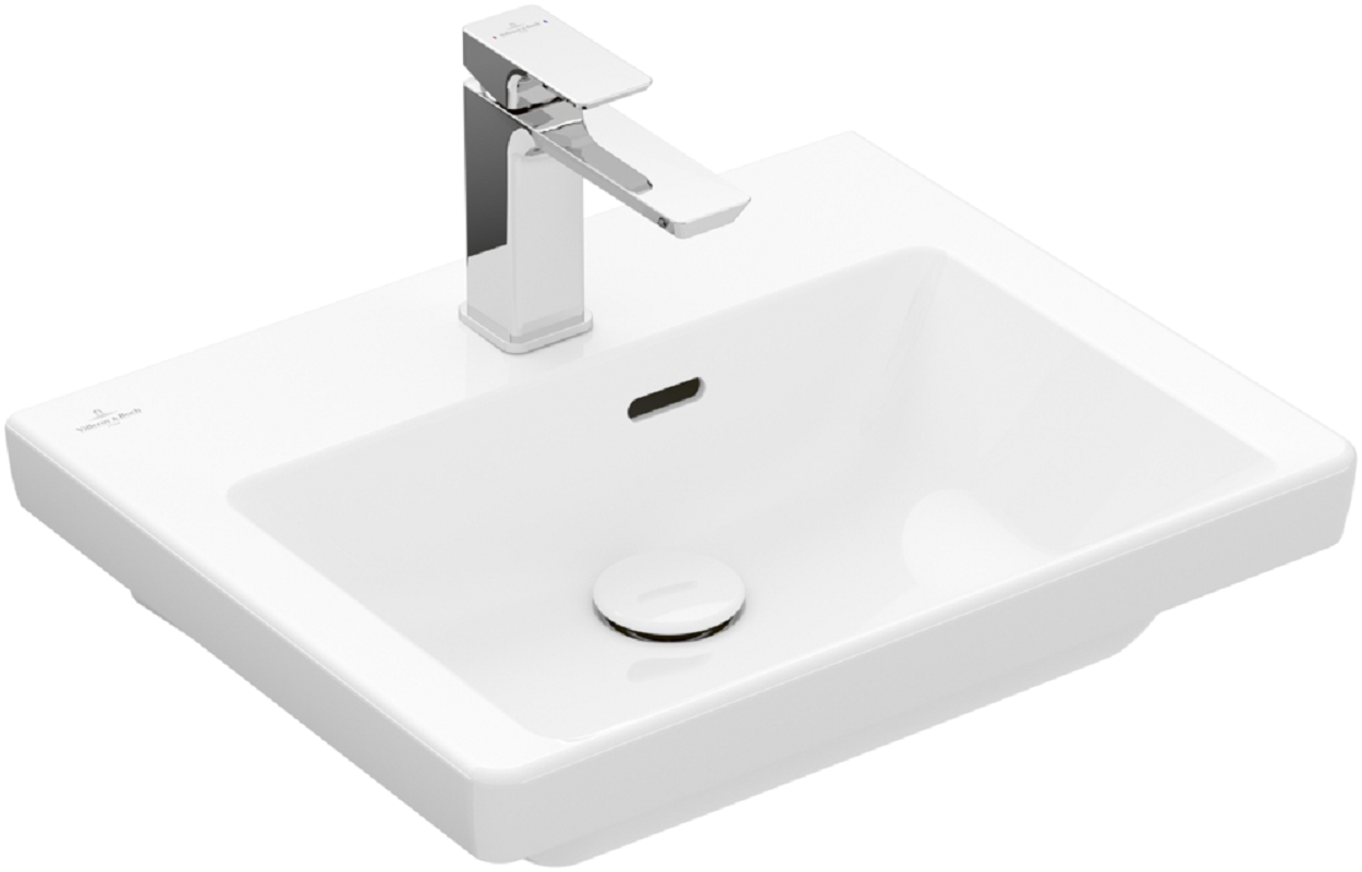 Изображение товара Раковина Villeroy & Boch Subway 3.0 43705001, 50 см, фарфор, альпийский белый Изображение товара Раковина Villeroy & Boch Subway 3.0 43705001, 50 см, фарфор, альпийский белый