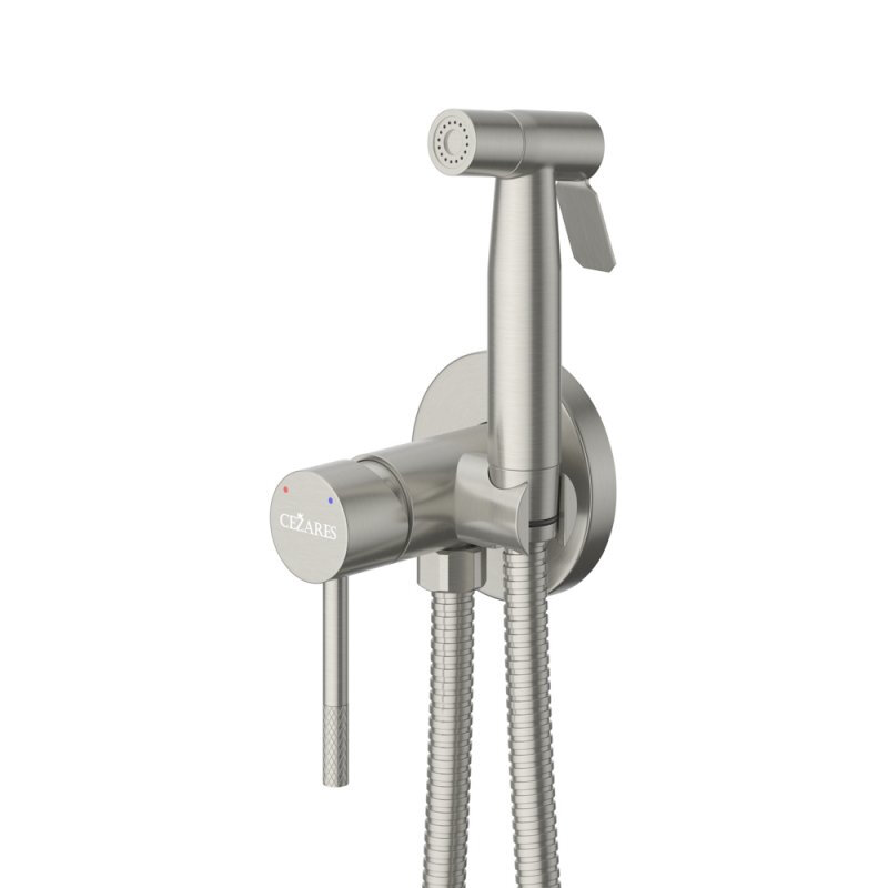 Изображение товара Гигиенический душ Cezares RELAX-DIF-IN со смесителем сатин
