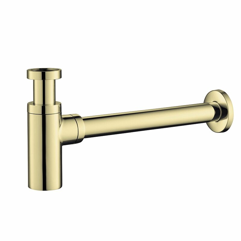 Изображение товара Сифон для раковины Aquatek AQ6012PG золото полированное