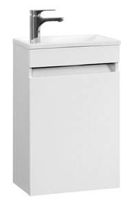 Изображение товара Тумба под раковину Belux Чикаго НП 40 глянцевая белая подвесная 40 см