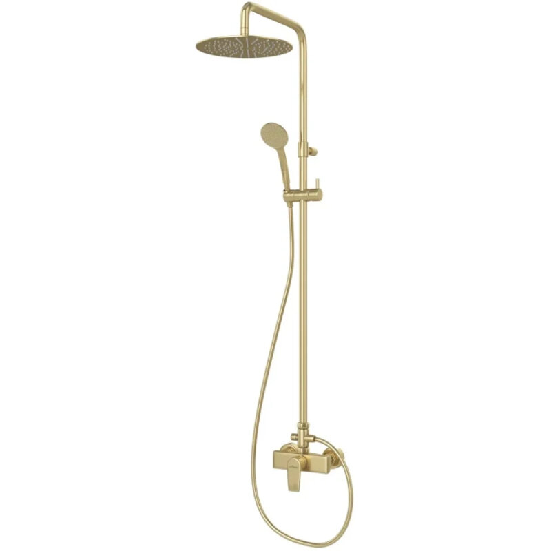 Изображение товара Душевая система Cezares Nautic CD 25 SR золотая