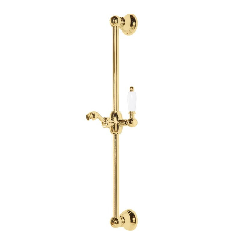 Изображение товара Душевая штанга Cezares CZR-U-S-03/24-Bi, 62 см, цвет золото 24 карат