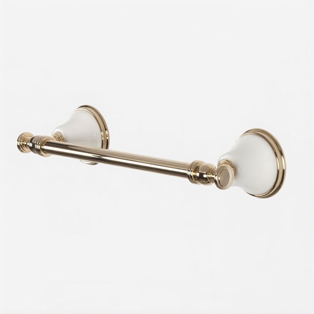 Изображение товара Полотенцедержатель Tiffany World Harmony TWHA014bi/oro, 33.5 см, белый/золото Изображение товара Полотенцедержатель Tiffany World Harmony TWHA014bi/oro, 33.5 см, белый/золото