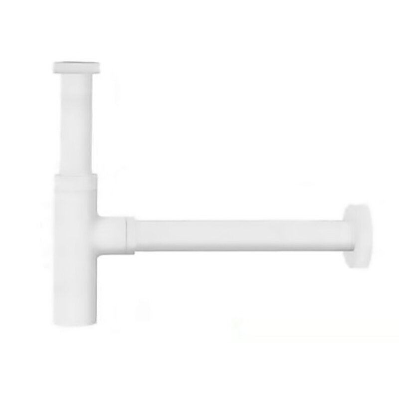 Изображение товара Сифон для раковины Cezares CZR-B-SMT-BIO белый матовый нержавеющая сталь