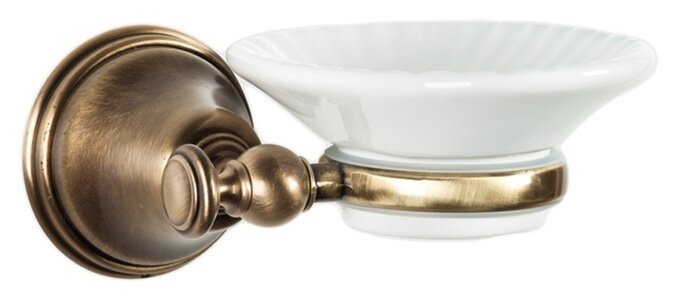 Изображение товара Мыльница Tiffany World Harmony TWHA106bi/oro, белый/золото