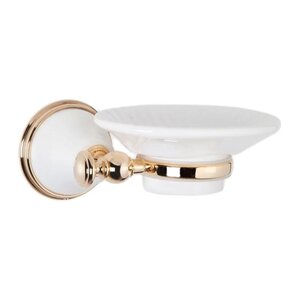 Изображение товара Мыльница Tiffany World Harmony TWHA106bi/oro, белый/золото