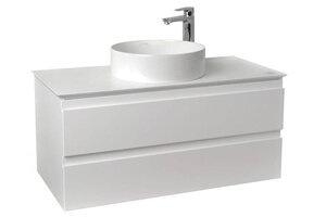 Изображение товара Тумба со столешницей и раковиной Jacob Delafon Madeleine 100 см белая