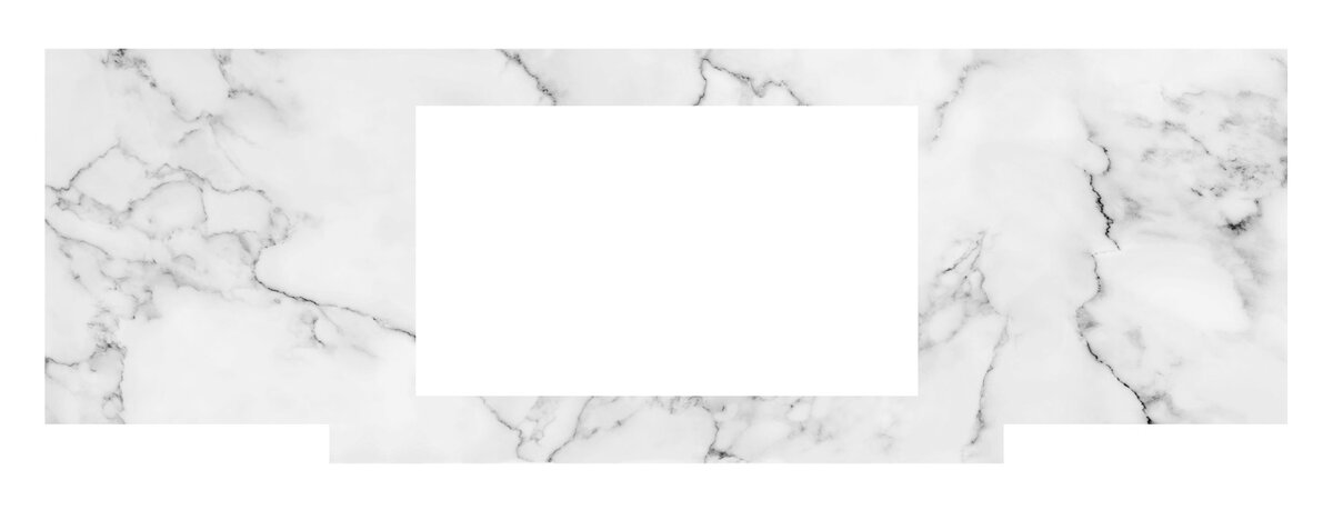 Изображение товара Столешница Belux Кастилия 1700 из искусственного мрамора белый глянец 174х57.7 см