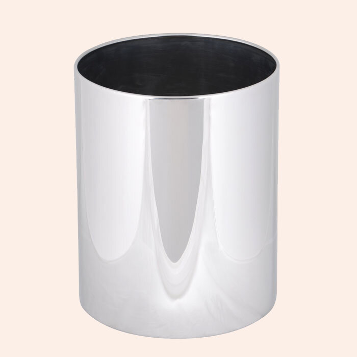 Изображение товара Корзина для мусора Tiffany World Harmony TWCV011-12,5 хромированная 12.5л