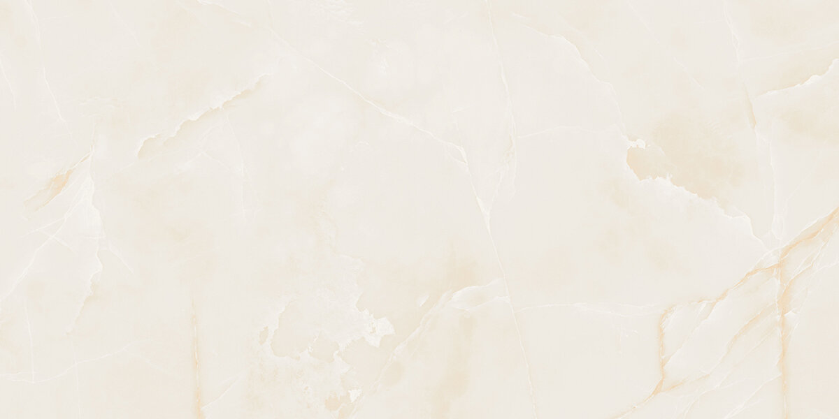 Изображение товара Керамогранит Azori Onyx Ivory R 60x120 см бежевый глянцевый для пола и стен