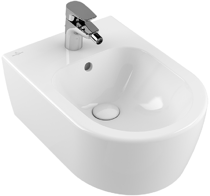 Изображение товара Биде Villeroy&Boch Avento 54050001 подвесное альпийский белый Изображение товара Биде Villeroy&Boch Avento 54050001 подвесное альпийский белый