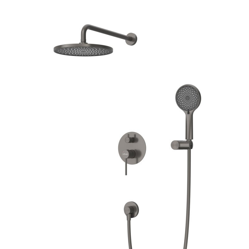 Изображение товара Душевая система Cezares RELAX-DSET-GM из оружейной нержавеющей стали