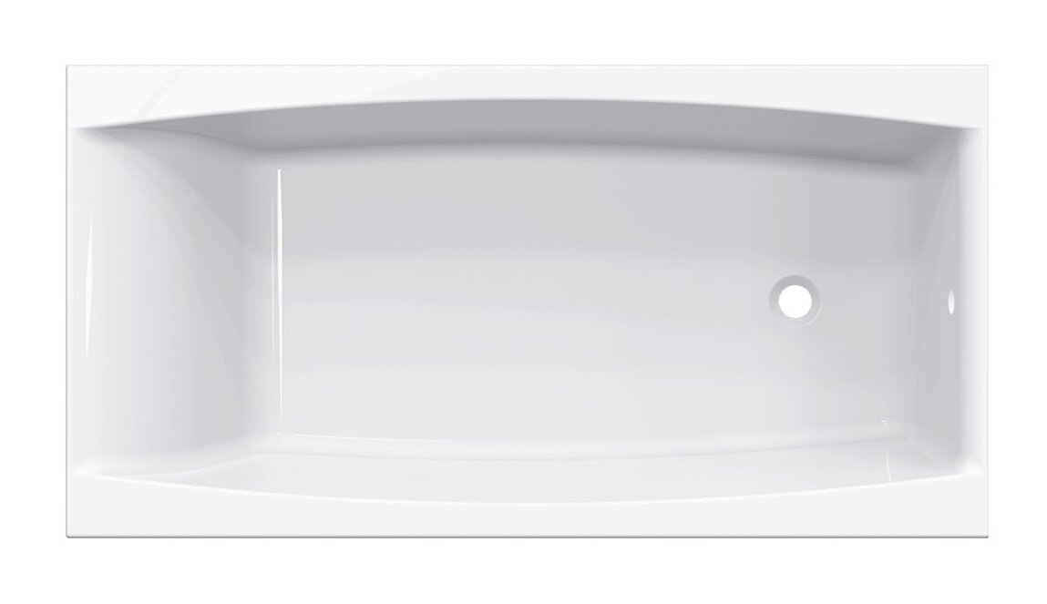Изображение товара Ванна из искусственного камня Belux Импульс ВИ-1700, 4810924188533, 170 x 75 см, белый