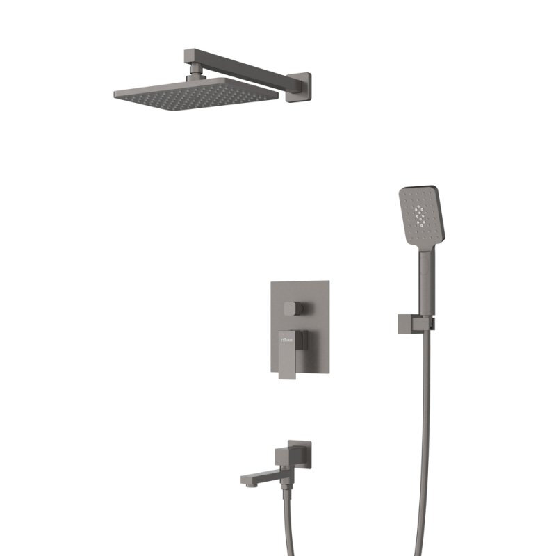 Изображение товара Душевая система Cezares SLIDER-VDSET-GM из оружейной стали