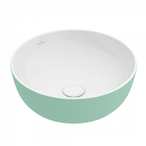 Изображение товара Раковина Villeroy&Boch Artis, 417943BCW3, 43 см, TitanCeram, Mint