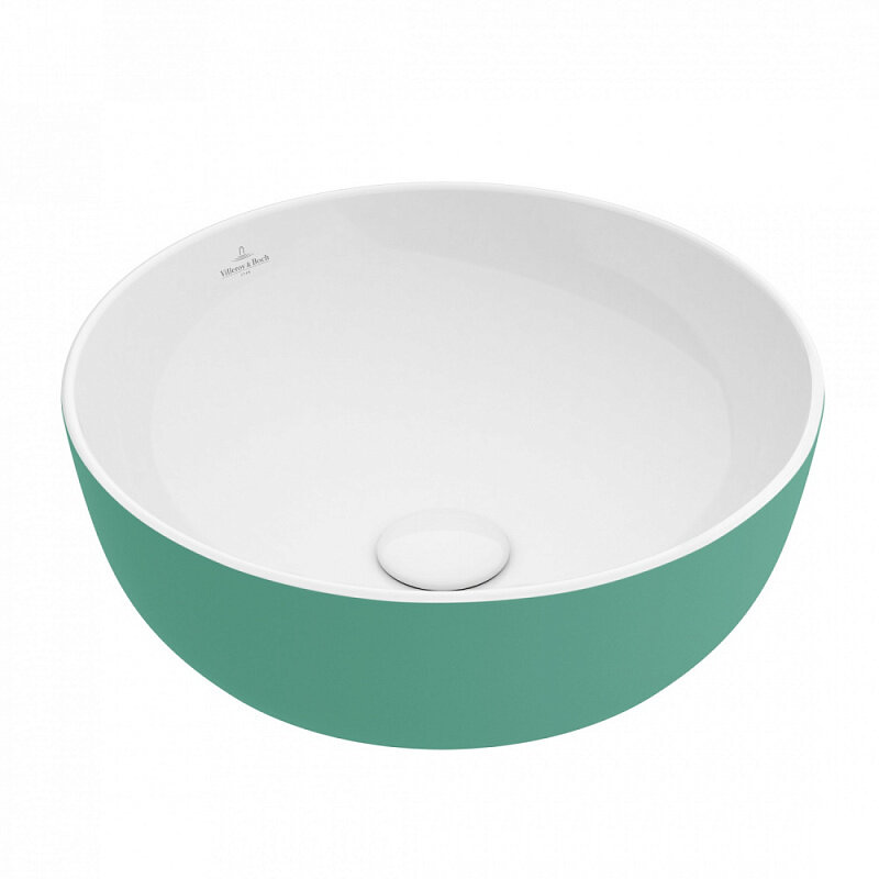 Изображение товара Раковина Villeroy&Boch Artis, 417943BCW4, 43 см, TitanCeram, Sencha Изображение товара Раковина Villeroy&Boch Artis, 417943BCW4, 43 см, TitanCeram, Sencha