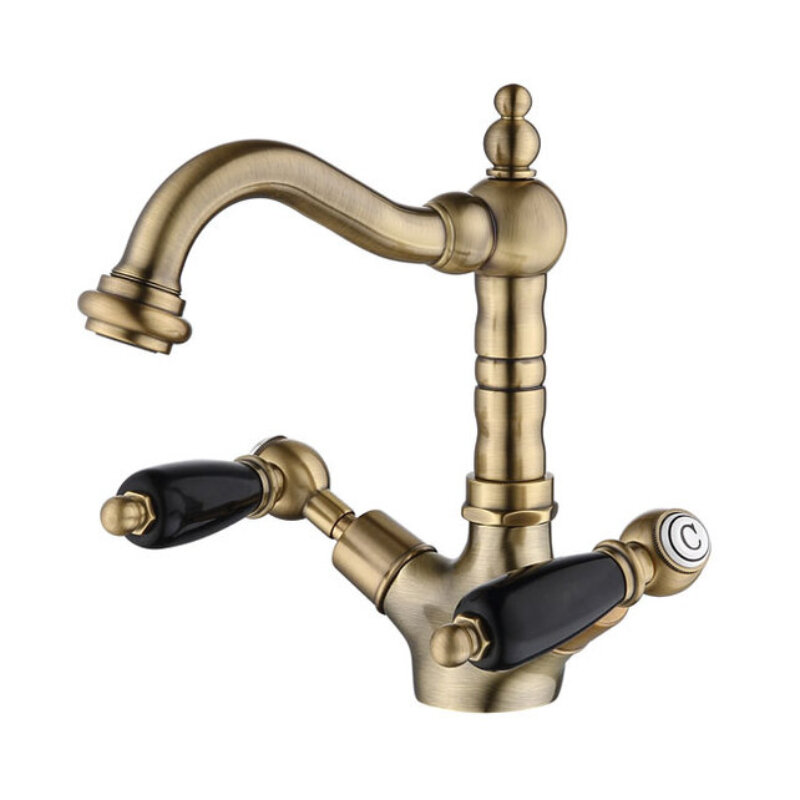 Изображение товара Смеситель Caprigo Adria-Classic 03B-526-vot для раковины бронза