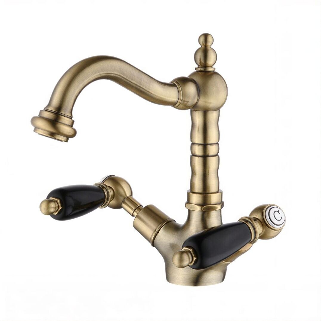Изображение товара Смеситель Caprigo Adria-Classic 03B-526-vot, для раковины, цвет бронза