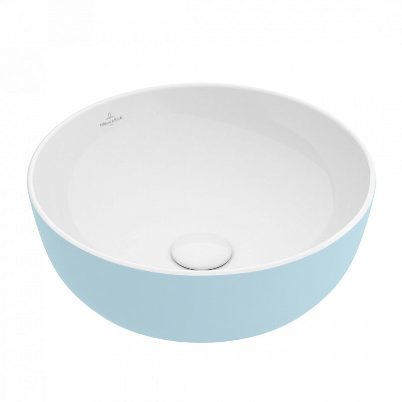 Изображение товара Раковина Villeroy&Boch Artis, 417943BCW0, 43 см, TitanCeram, Fog Изображение товара Раковина Villeroy&Boch Artis, 417943BCW0, 43 см, TitanCeram, Fog