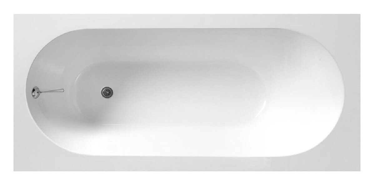 Изображение товара Ванна из искусственного камня Belux Классика-3 ВК-3 1600, 4810924269089, 160 x 75 см, белый