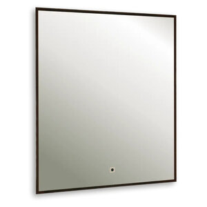 Изображение товара Зеркало Aquame AQM9101B 60 см с LED-подсветкой и подогревом черное