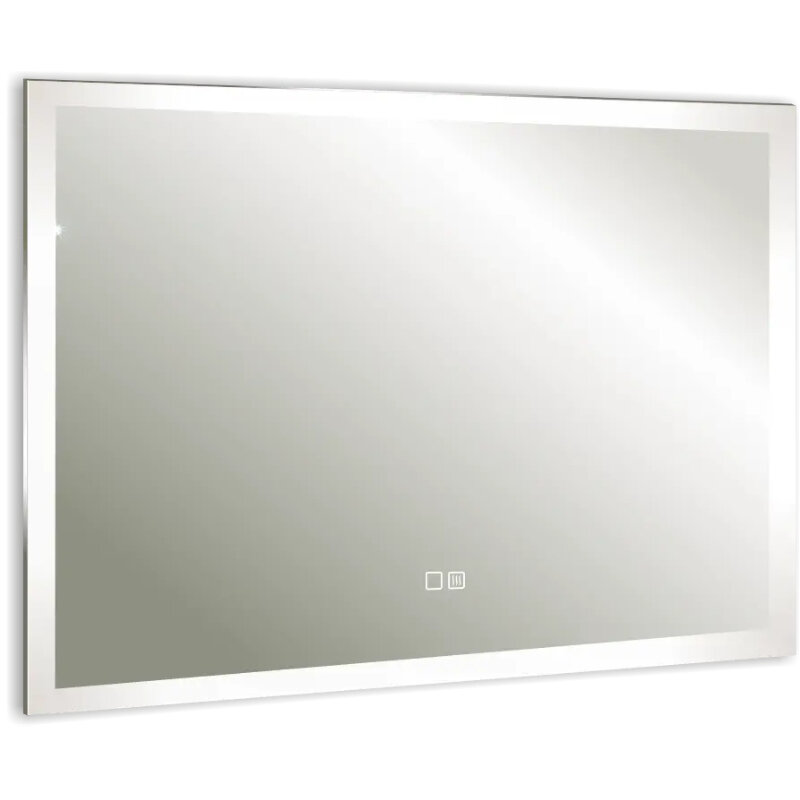 Изображение товара Зеркало Aquame AQM9104, 80 см, с LED-подсветкой, сенсорный выключатель, подогрев, цвет белый Изображение товара Зеркало Aquame AQM9104, 80 см, с LED-подсветкой, сенсорный выключатель, подогрев, цвет белый