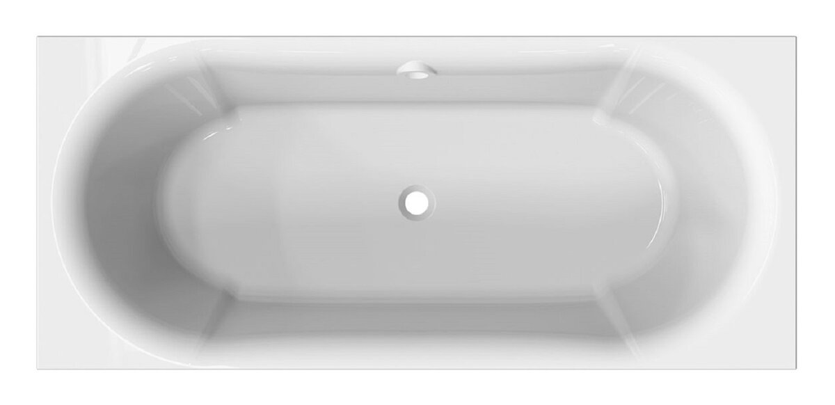 Изображение товара Ванна из искусственного камня Belux Омега Ом-1700, 4810924211545, 170 x 75 см, белый
