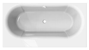 Изображение товара Ванна из искусственного камня Belux Омега 2 ВО2-1700, 170x90 см белая для ванной