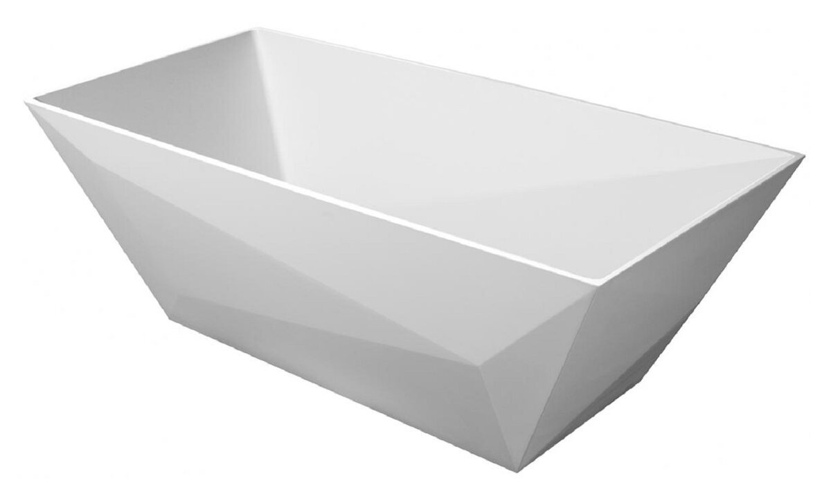 Изображение товара Ванна из искусственного камня Belux Триумф Тр-1700, 170 x 80 см, белая