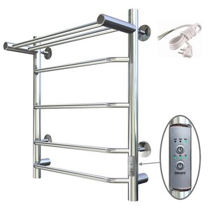 Изображение товара Полотенцесушитель электрический Тругор Браво Пэк сп серия 3, БравоПэксп3П/605032, ширина 50 см, высота 60 см, диммер справа, с полкой, хром