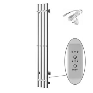 Изображение товара Электрический полотенцесушитель Тругор Пэк сп Вектор кв 4 20x120 см белый