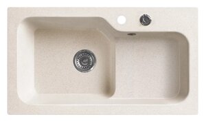 Изображение товара Кухонная мойка Belux SG-REC-HALF-8045-01 из искусственного камня