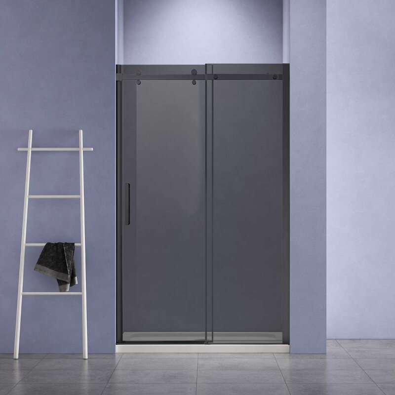 Изображение товара Душевая дверь Vincea Сomo-N VDS-4CN120CGB, 120 см, стекло тонированное, профиль черный