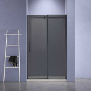 Изображение товара Душевая дверь Vincea Сomo-N VDS-4CN130CGB, 130 см, стекло тонированное, профиль черный