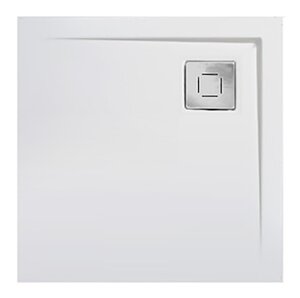 Изображение товара Душевой поддон Belux Невада 80x80 см квадратный из искусственного камня белый