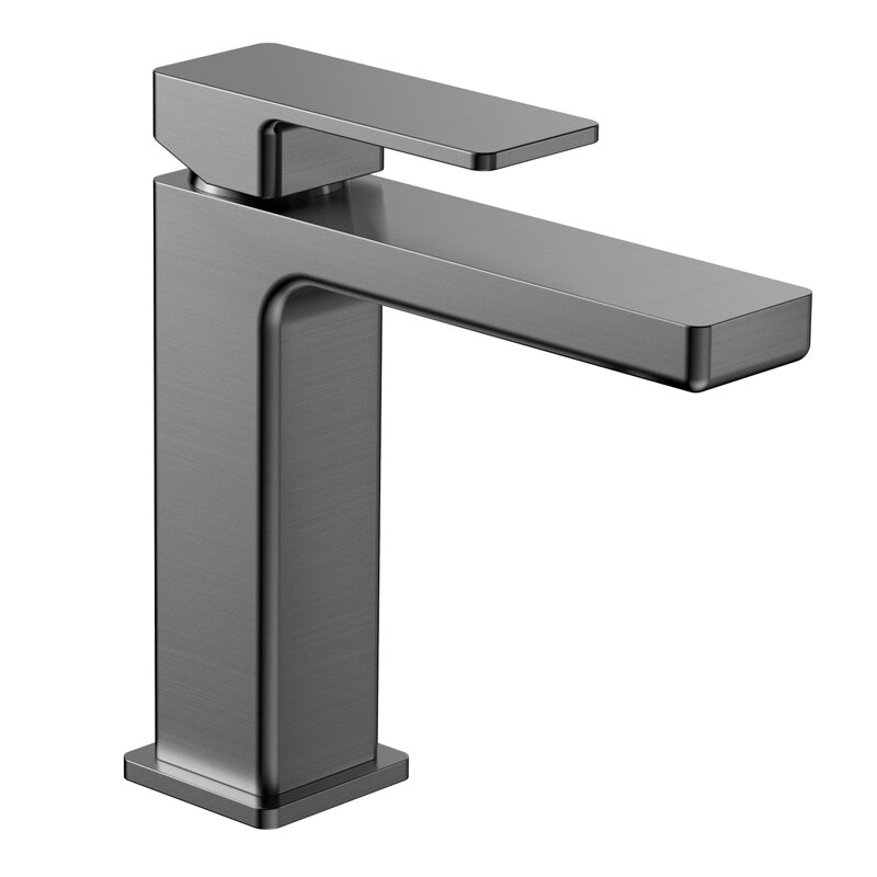 Изображение товара Смеситель для раковины Aquame Savona AQM6810GM Gunmetal латунь 10 лет гарантии