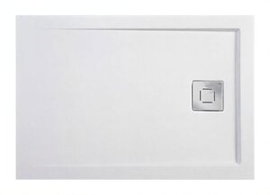 Изображение товара Душевой поддон Belux Невада ДП-100х70 SET 4810924274007, 100 x 70 см, прямоугольный, искусственный камень, белый