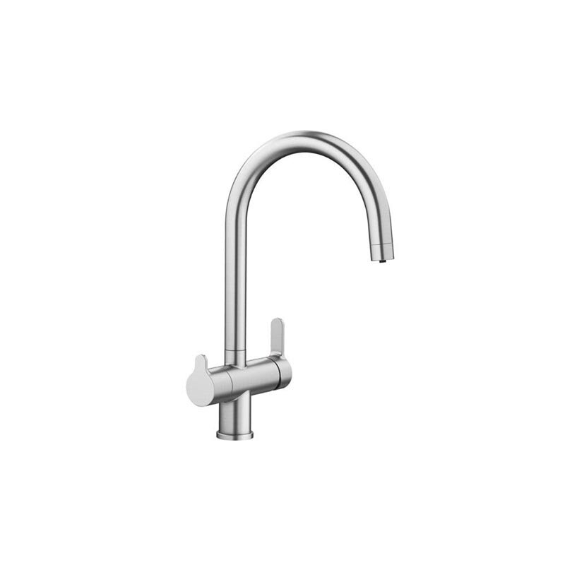 Изображение товара Смеситель Blanco Trima 525820 для кухонной мойки, с подключением к фильтру, нержавеющая сталь Изображение товара Смеситель Blanco Trima 525820 для кухонной мойки, с подключением к фильтру, нержавеющая сталь