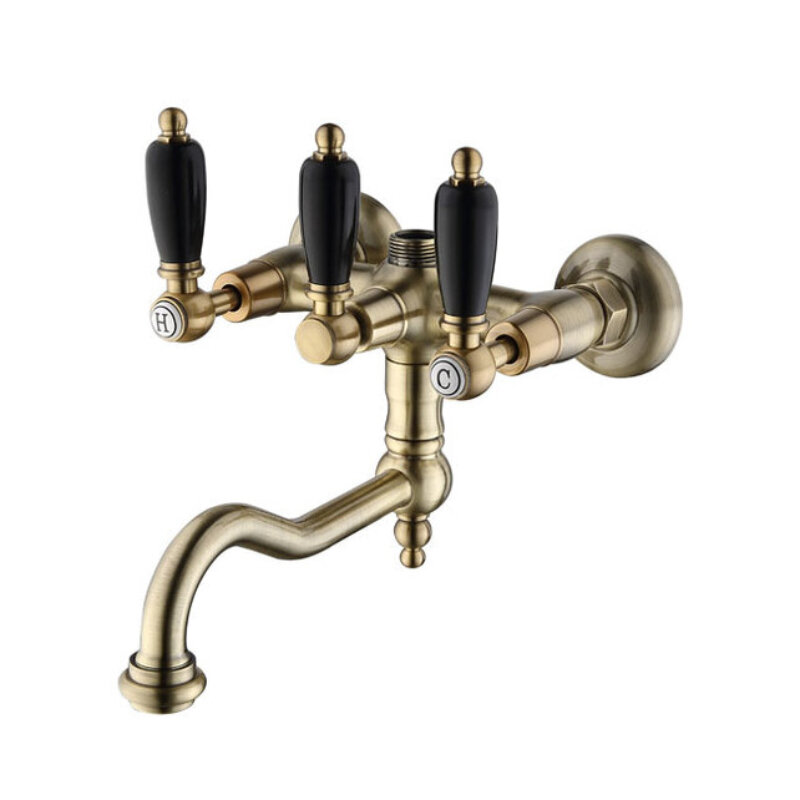 Изображение товара Смеситель Caprigo Adria-Classic 03B-518-vot, для ванны и душа, цвет бронза