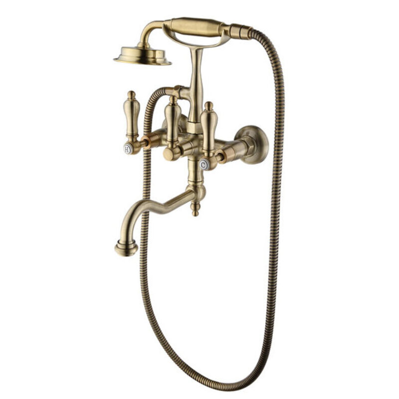 Изображение товара Смеситель Caprigo Adria-Classic 03M-510-vot, для ванны и душа, цвет бронза Изображение товара Смеситель Caprigo Adria-Classic 03M-510-vot, для ванны и душа, цвет бронза