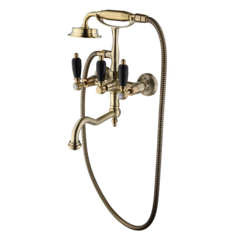 Изображение товара Смеситель Caprigo Adria-Classic 03B-510-vot, для ванны и душа, цвет бронза