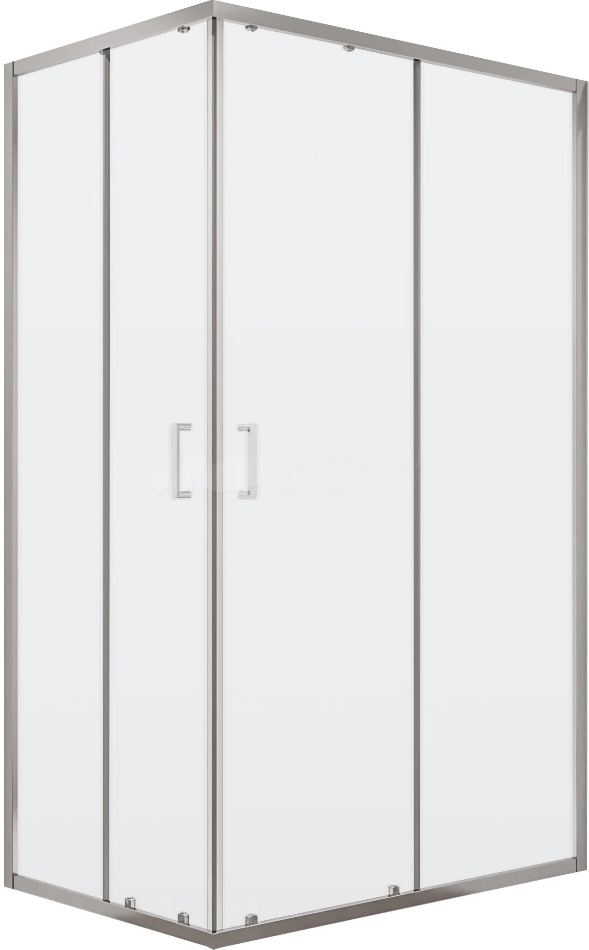 Изображение товара Душевой уголок Niagara Nova 661008111 120x80 см прямоугольный стекло хром профиль