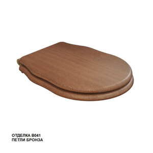 Изображение товара Крышка-сиденье Caprigo Boheme KFm-IB-B041 с микролифтом бронза коричневый