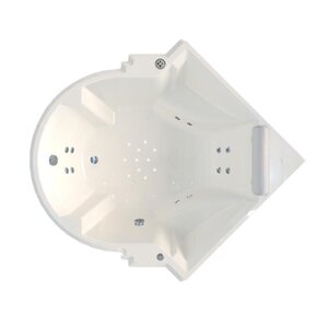 Изображение товара Система аэромассажа Fra Grande Русильон 4-13-2-0-0-424, форсунки белые, кнопка хром