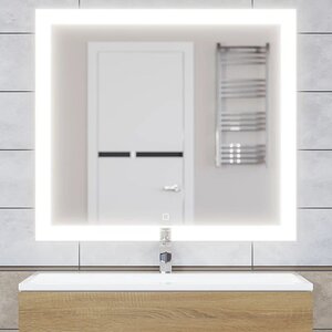 Изображение товара Зеркало Uperwood Barsa 2930205445, 90 см, с подсветкой, сенсорный выключатель, антизапотевание