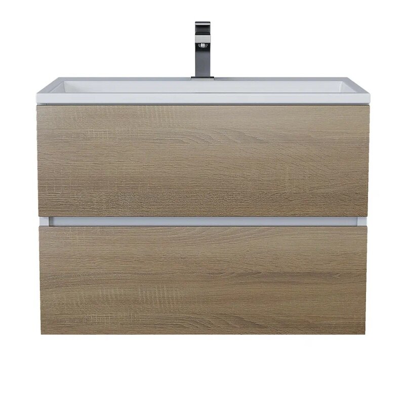 Изображение товара Тумба под раковину Uperwood Barsa 2930205156, 70 см, подвесная, белая/дуб сонома Изображение товара Тумба под раковину Uperwood Barsa 2930205156, 70 см, подвесная, белая/дуб сонома