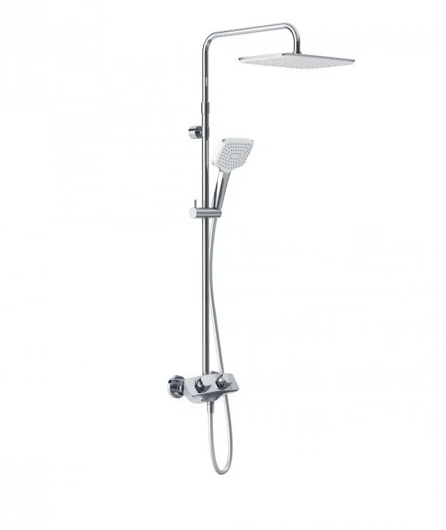 Изображение товара Душевая система Kludi Cockpit Explorer 8005005-00, Dual Shower System с термостатом DN 15, хром