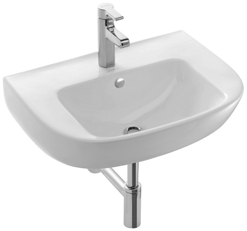 Изображение товара Раковина Jacob Delafon Odeon Up E4755G-00 56 см белая флоренция